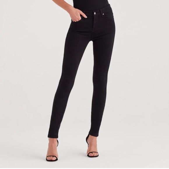 7 For All Mankind Pants - 7 for all mankind black leggings